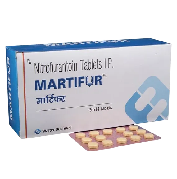 martifur 100mg tablet 14's